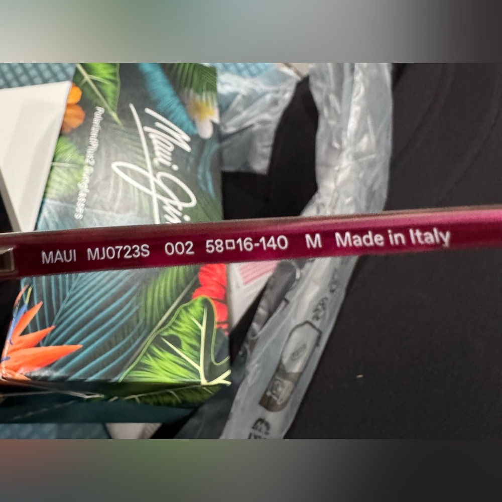 MAUI Jim Ocean Sunglasses MJ0723S 002 in Color Havana Rose 57-16-140 Brand New - Picture 3 of 10